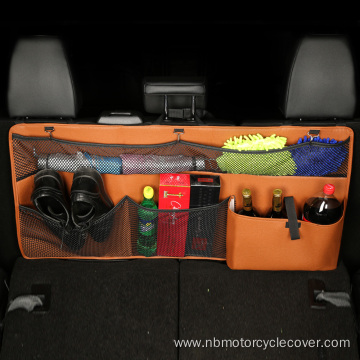 Foldable car trunk organizer portable trunk storage bag